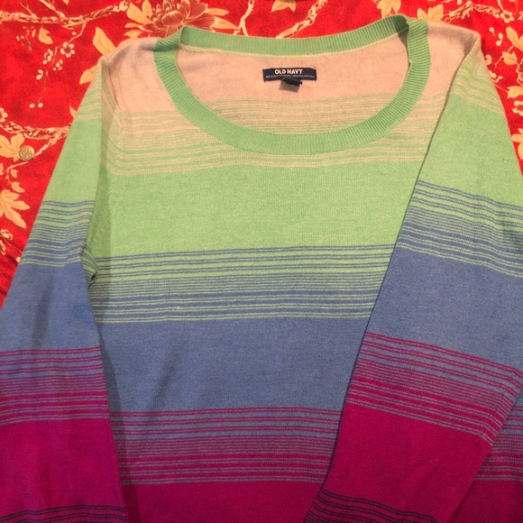 Old navy rainbow sweater - Picture 1 of 2